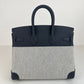 Birkin25 バーキン25 Stamp-K K刻印 Toile H/Swift トワルアッシュ/スイフト Gris misty グリミスティ GHW ゴールド金具