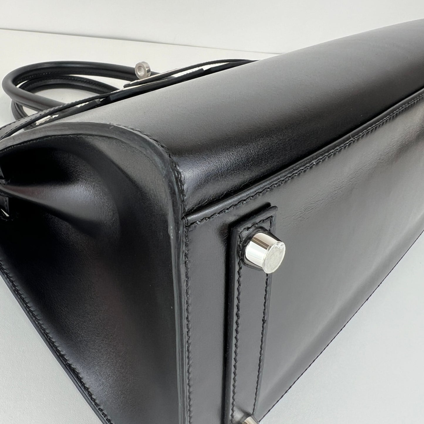 Birkin30 バーキン30 Black ブラック PHW シルバー金具 Box calf ボックスカーフ Stamp-W W刻印