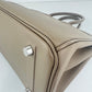 Birkin25 shadow バーキン25 シャドウ Etoupe エトープ PHW シルバー金具 Stamp-W W刻印 Swift スイフト