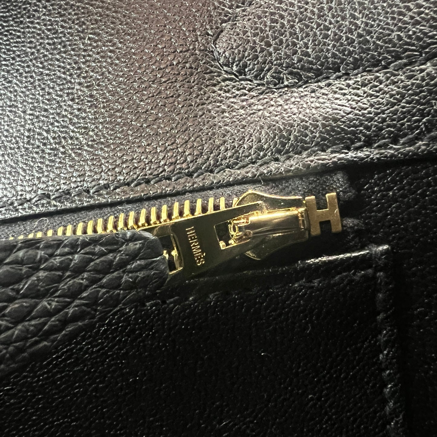 Birkin25 バーキン30 Black ブラック Togo トゴ PMBHW シャンパンゴールド金具 Stamp-K K刻印