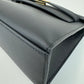 Pochette kelly ポシェットケリー Stamp-W W刻印 Swift スイフト Black ブラック GHW ゴールド金具