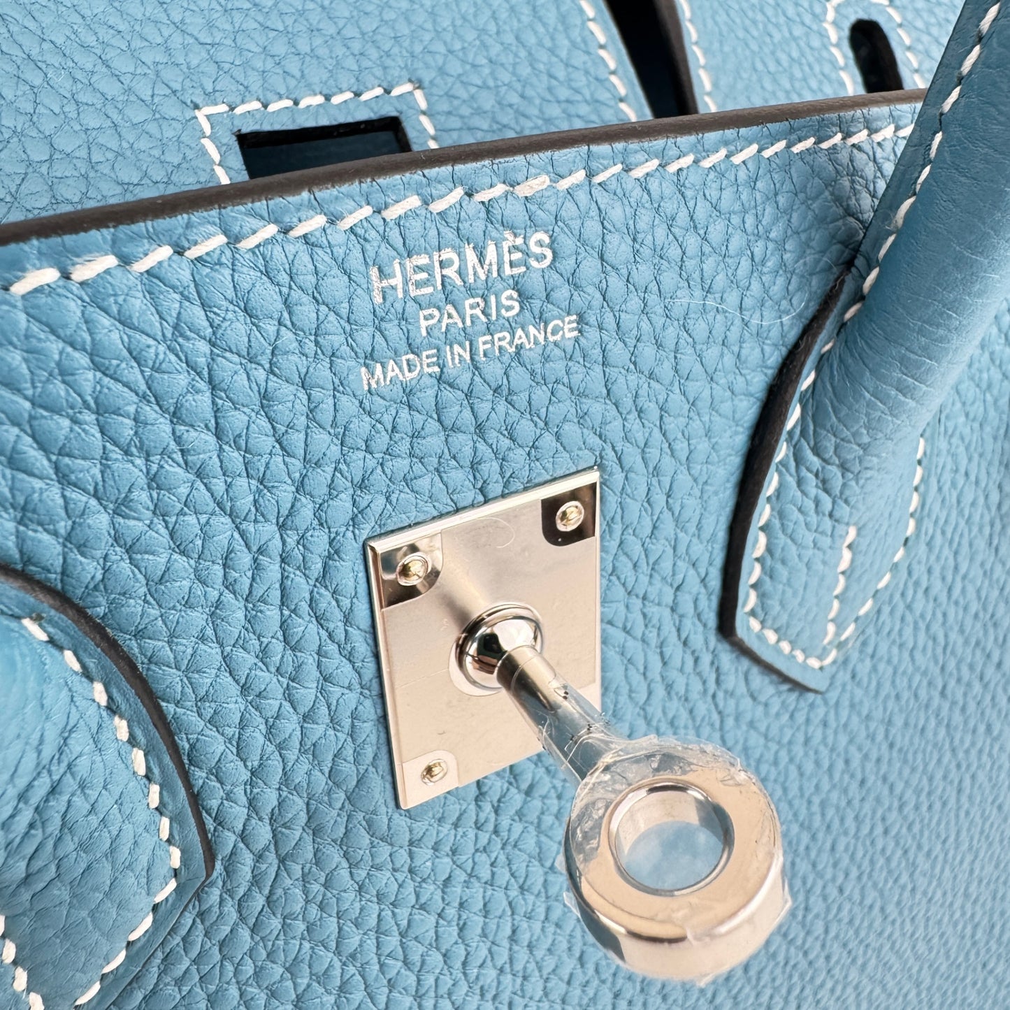 Birkin25 バーキン25 New blue jean ニューブルージーン SV金具 Stamp-W W刻印 Togo トゴ