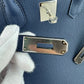 HERMES エルメス Birkin35 バーキン35 Blue de presse ブルードプリュス PHW シルバー金具 Togo トゴ Stamp-B B刻印