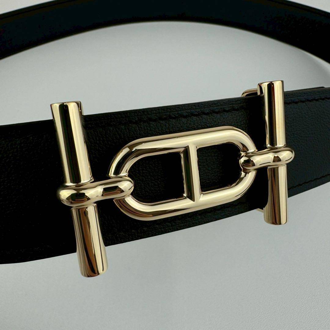 Ankle/Chaine D'Ancle Belt シェーヌダンクル アンクル リバーシブル ベルト ブラック レディース