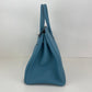 Birkin35 バーキン35 New blue jean ニューブルージーン PHW シルバー金具 Stamp-K K刻印 Togo トゴ