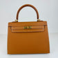 Kelly25 ケリー25 Stamp-K K刻印 Epsom エプソン Gold ゴールド GHW ゴールド金具