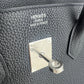 Birkin35 バーキン35 Black ブラック PHW シルバー金具 Stamp-B B刻