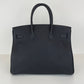 Birkin35 バーキン35 Stamp-W W刻印 Togo トゴ   Black ブラック GHW ゴールド金具