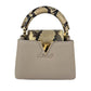 Capucines mini カプシーヌ ミニ galet ガレ Tauillon Leather トリヨンレザー Python パイソン N81258