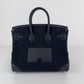 Birkin25 Cargo バーキン25 カーゴ Black ブラック PHW シルバー金具 W刻