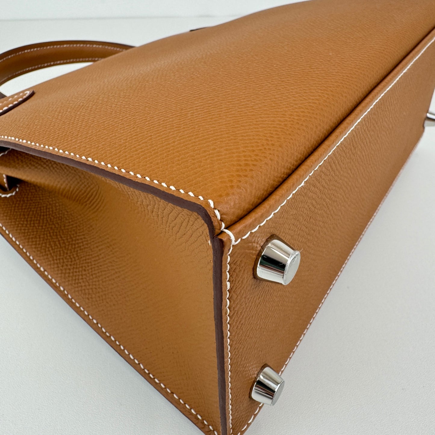 Kelly25 Sellier ケリー25 セリエ Gold ゴールド PHW シルバー金具 Stamp-K K刻印 Epsom エプソン