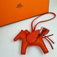 Rodeo Pegasus charm PM ロデオチャーム ペガサス Orange poppy オレンジポピー アリゲーター/スイフト Stamp-U U刻