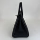 Birkin25 バーキン25 Black ブラック  PHW シルバー金具 Togo トゴ Stamp-K K刻印