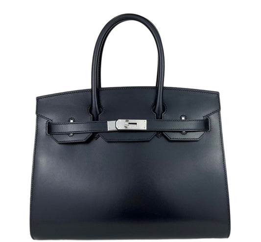 Birkin30 バーキン30 Black ブラック Box calf ボックスカーフ PHW シルバー金具 B刻