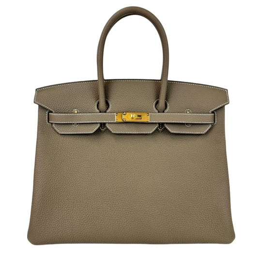 Birkin35 バーキン35 Etoupe エトープ Togo トゴ GHW ゴールド金具 B刻