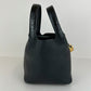 Picotin lock PM ピコタンロック18 Black ブラック Taurillon clemence トリヨンクレマンス crocodile クロコダイル GHW ゴールド金具 Stamp-Z Z刻印