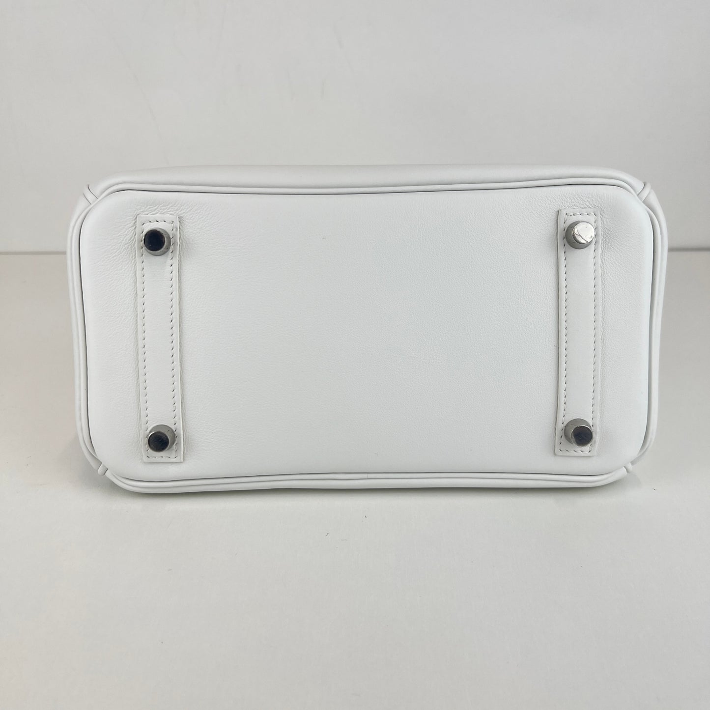 Birkin25 バーキン25 New white ニューホワイト Swift スイフト PHW シルバー金具 Stamp-W W刻印