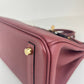 Birkin25 バーキン25 Rouge H ルージュアッシュ Togo トゴ GHW ゴールド金 Stamp-W W刻印