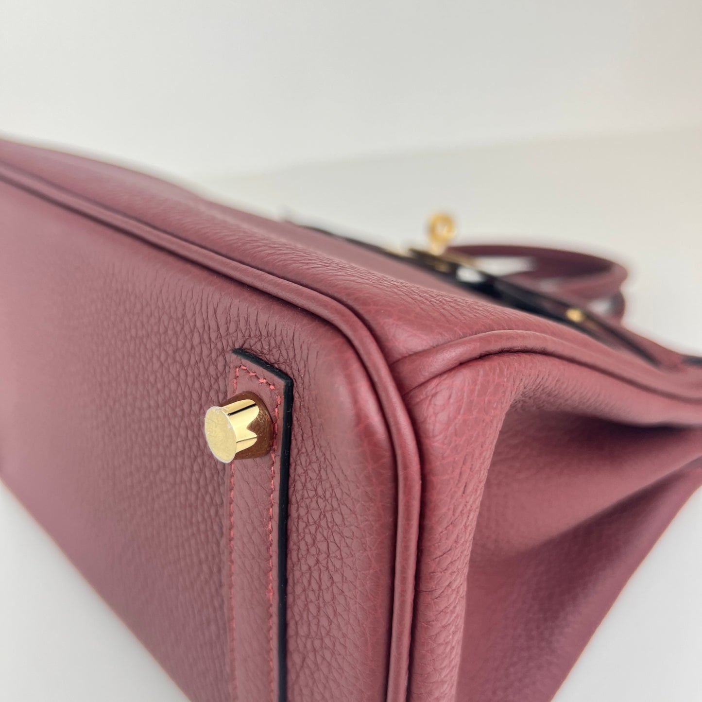 Birkin25 バーキン25 Rouge H ルージュアッシュ Togo トゴ GHW ゴールド金 Stamp-W W刻印