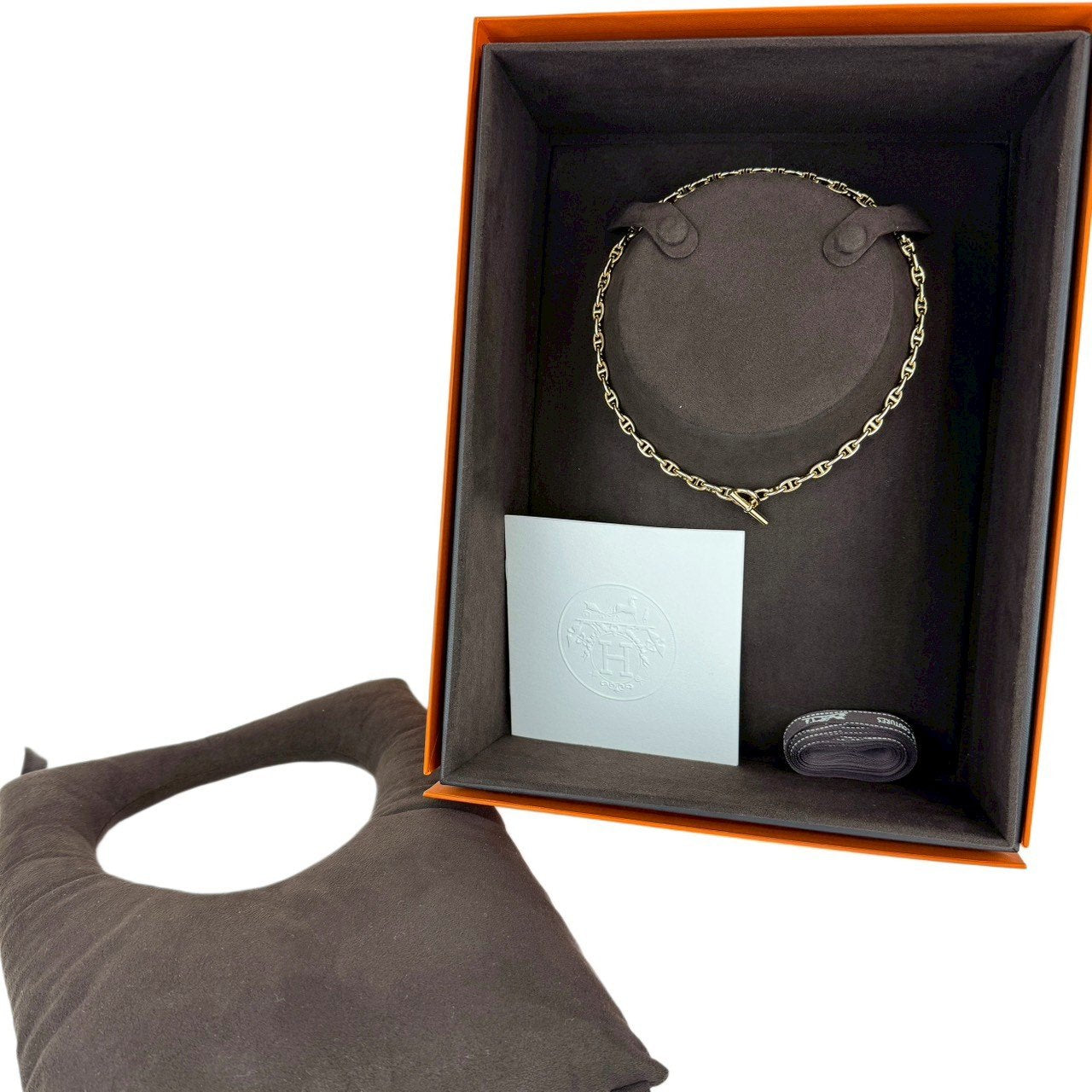 シェーヌダンクルネックレス　TPM chaine dancre necklace TPM GHW イエローゴールド