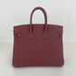 Birkin25 バーキン25 Rouge H ルージュアッシュ  GHW ゴールド金具 Togo トゴ Stamp-W W刻印