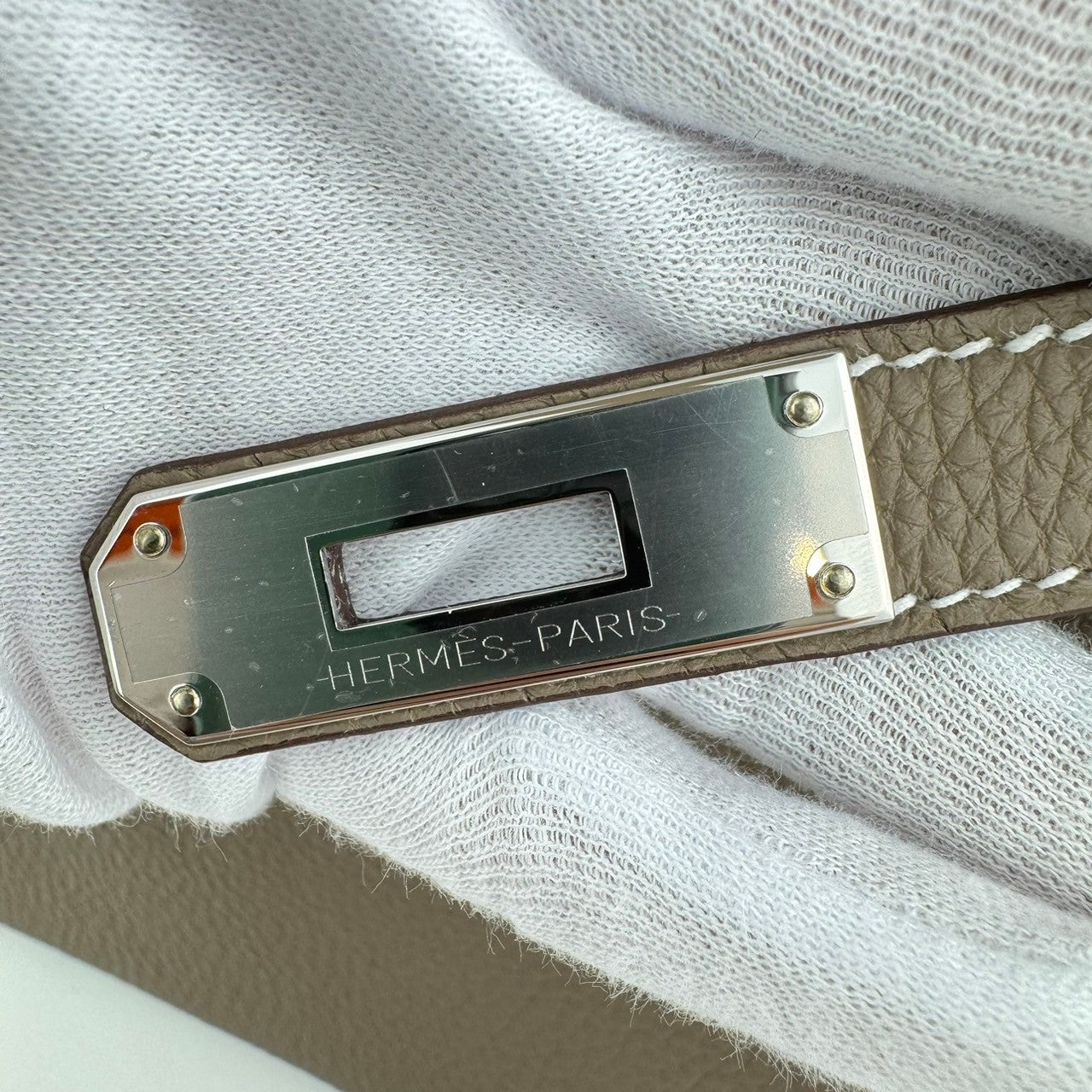 Birkin30 バーキン30 Etoupe エトープ  PHW シルバー金具  Togo トゴ Stamp-W W刻印
