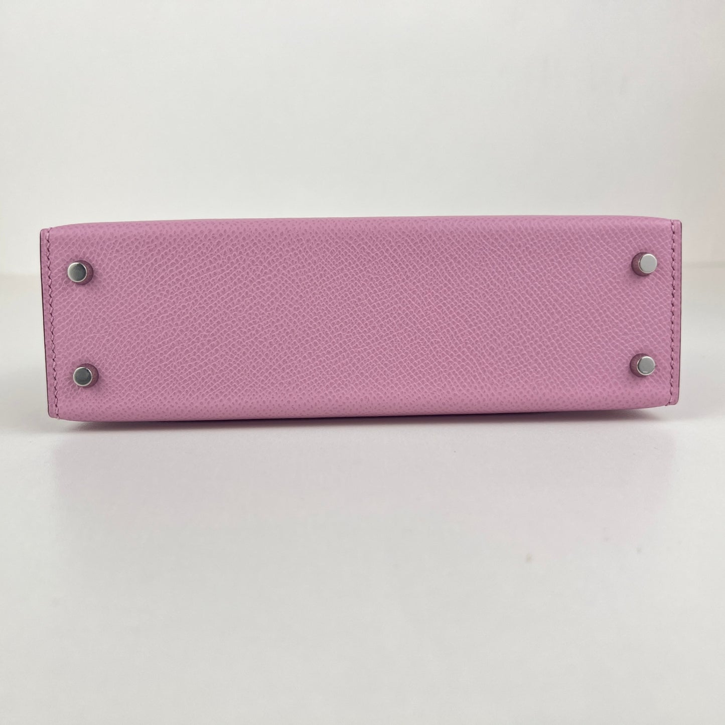 Mini kelly ミニケリー Mauve Sylvestre　モーヴシルベストル  PHW シルバー金具 Epsom エプソン Stamp-K K刻印