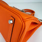 Birkin25 バーキン25 Orange minium オレンジミニマム PHW シルバー金具 Togo トゴ B刻