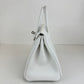 Birkin25 バーキン25 Stamp-W W刻印 Swift スイフト New white ニューホワイト PHW シルバー金具