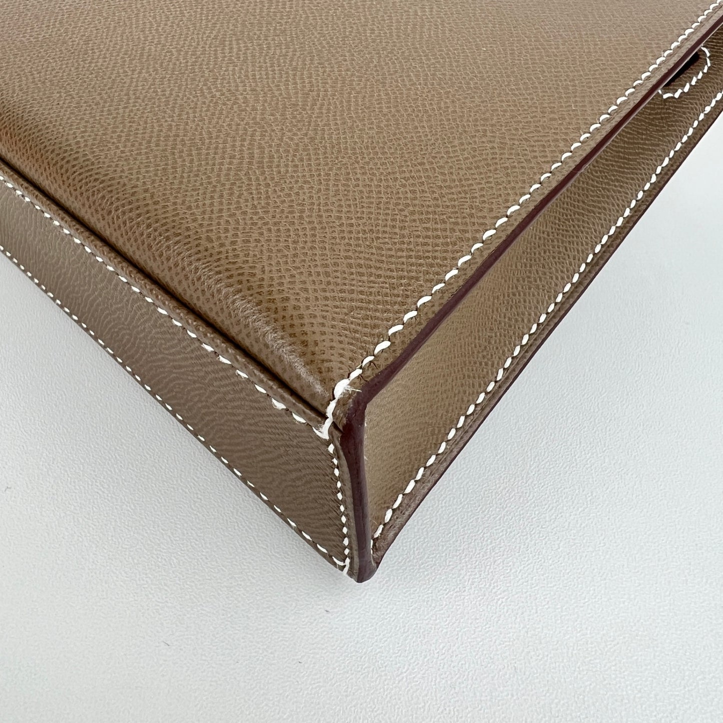 Kelly elan ケリーエラン  Etoupe エトープ PHW シルバー金具 Stamp-W W刻印