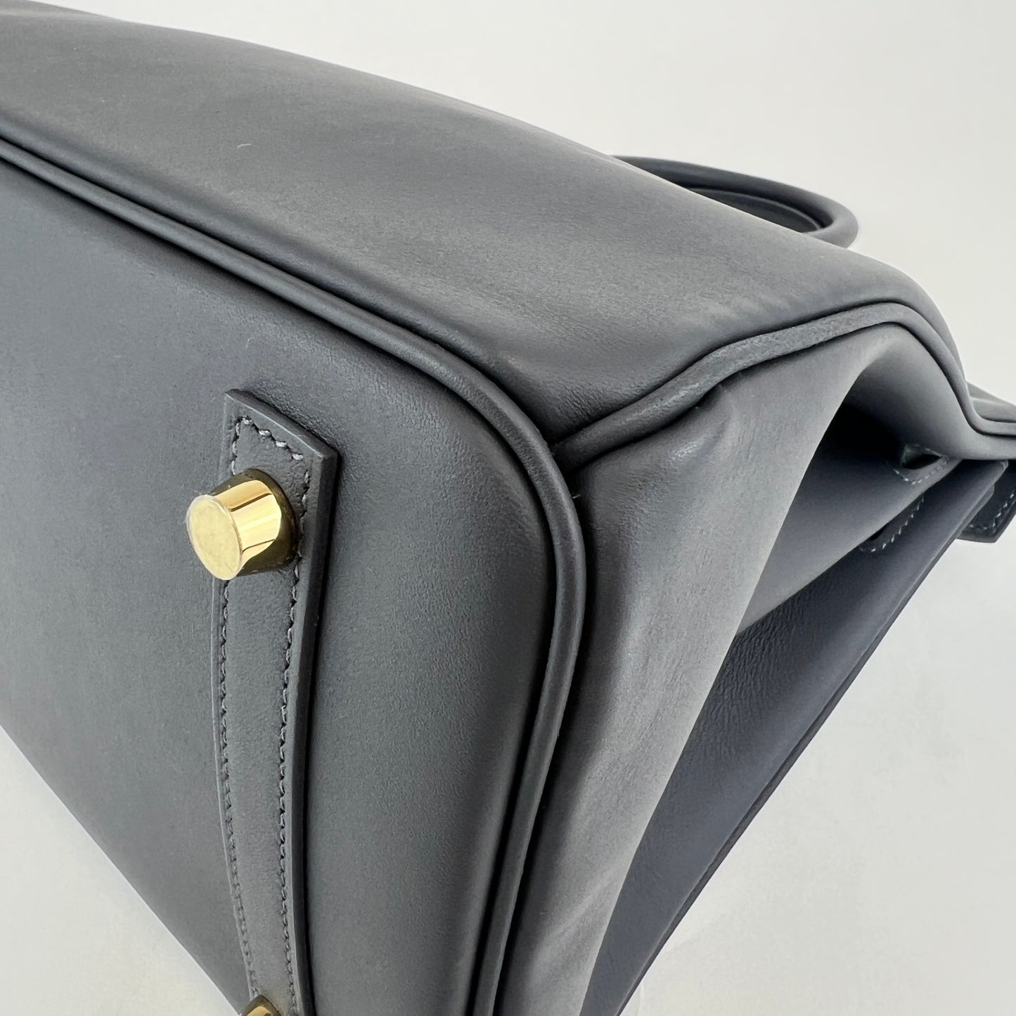 Birkin30 colormatic バーキン30 カラーマティック Gris misty グリミスティ Swift スイフト PMBHW シャンパンゴールド金具 Stamp-K K刻印