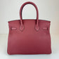 Birkin30 バーキン30 Rouge H ルージュアッシュ  GHW ゴールド金具 Togo トゴ Stamp-W W刻印