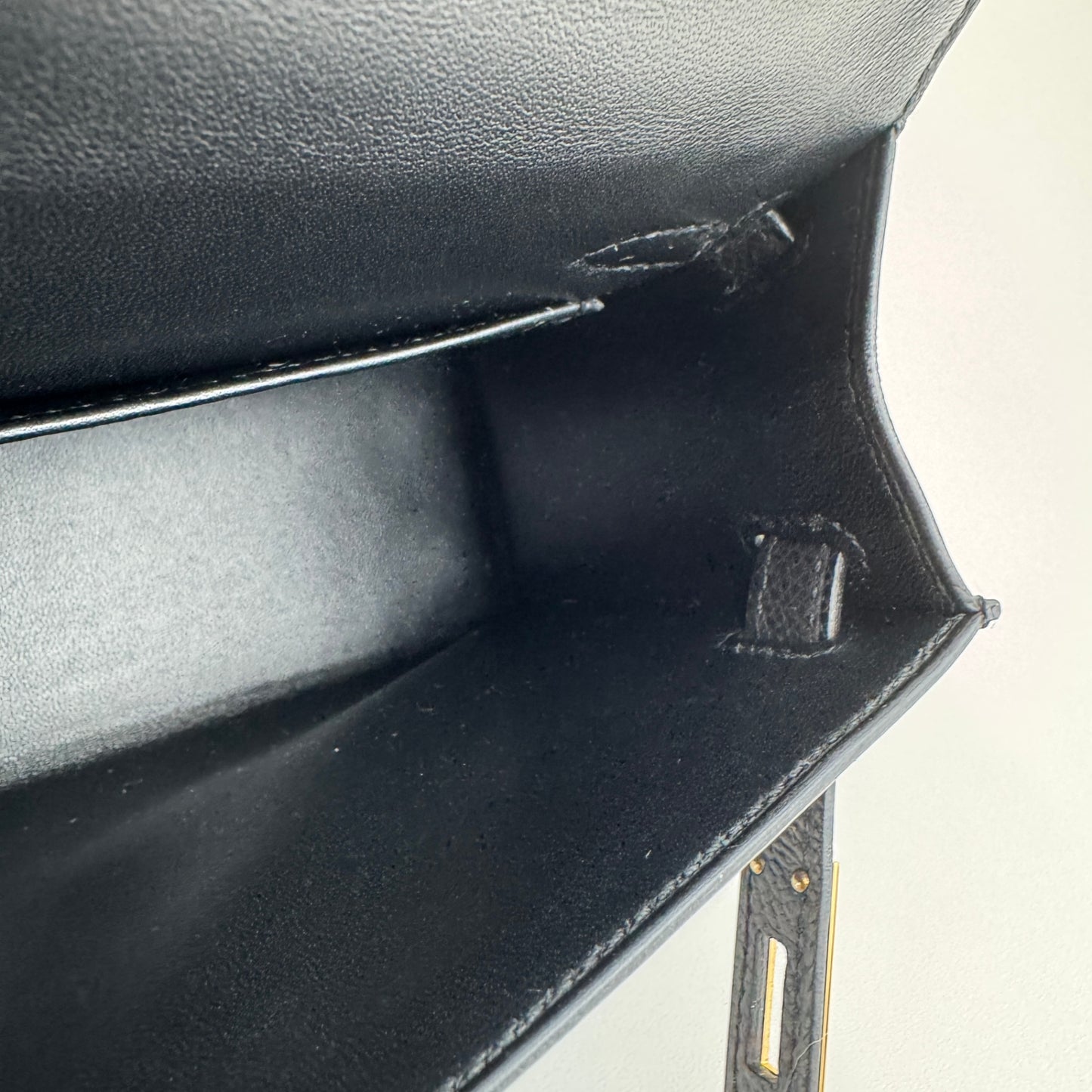 Mini kelly ミニケリー Black ブラック Epsom エプソン GHW ゴールド金具 Stamp-K K刻印