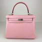 Kelly25 ケリー25 Rose sakura ローズサクラ  PHW シルバー金具 Swift スイフト Stamp-W W刻印