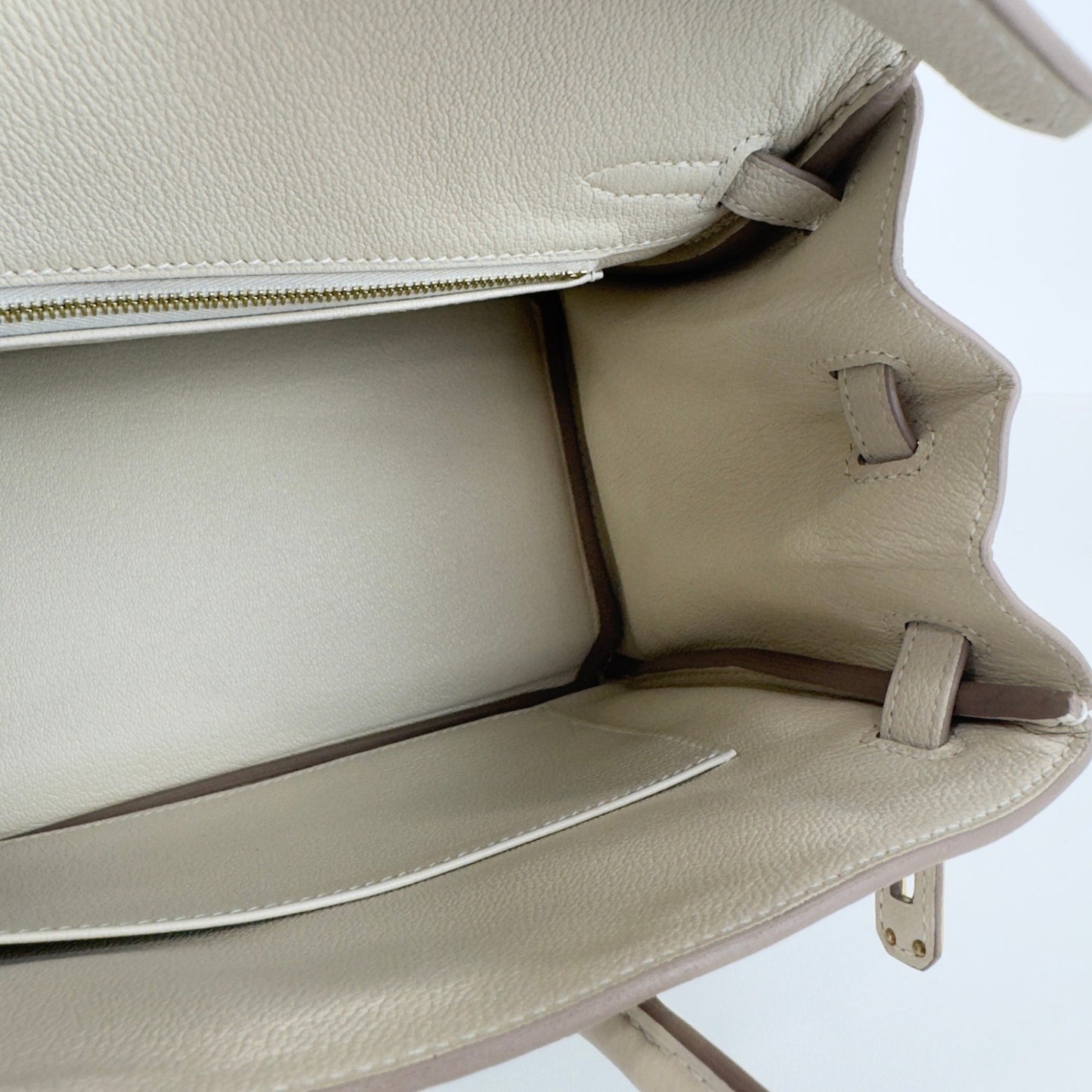 Birkin25 バーキン25 Stamp-W W刻印 Togo トゴ Craie クレ GHW ゴールド金具