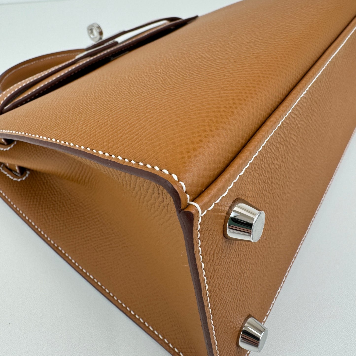 Kelly25 Sellier ケリー25 セリエ Gold ゴールド PHW シルバー金具 Stamp-K K刻印 Epsom エプソン