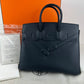 Birkin25 shadow バーキン25 シャドウ Black ブラック Swift スイフト PHW シルバー金具 Stamp-Y Y刻印