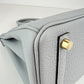Birkin25 バーキン25 Blue glacier ブルーグラシエ GHW ゴールド金具 Stamp-W W刻印 Togo トゴ ハンドバッグ