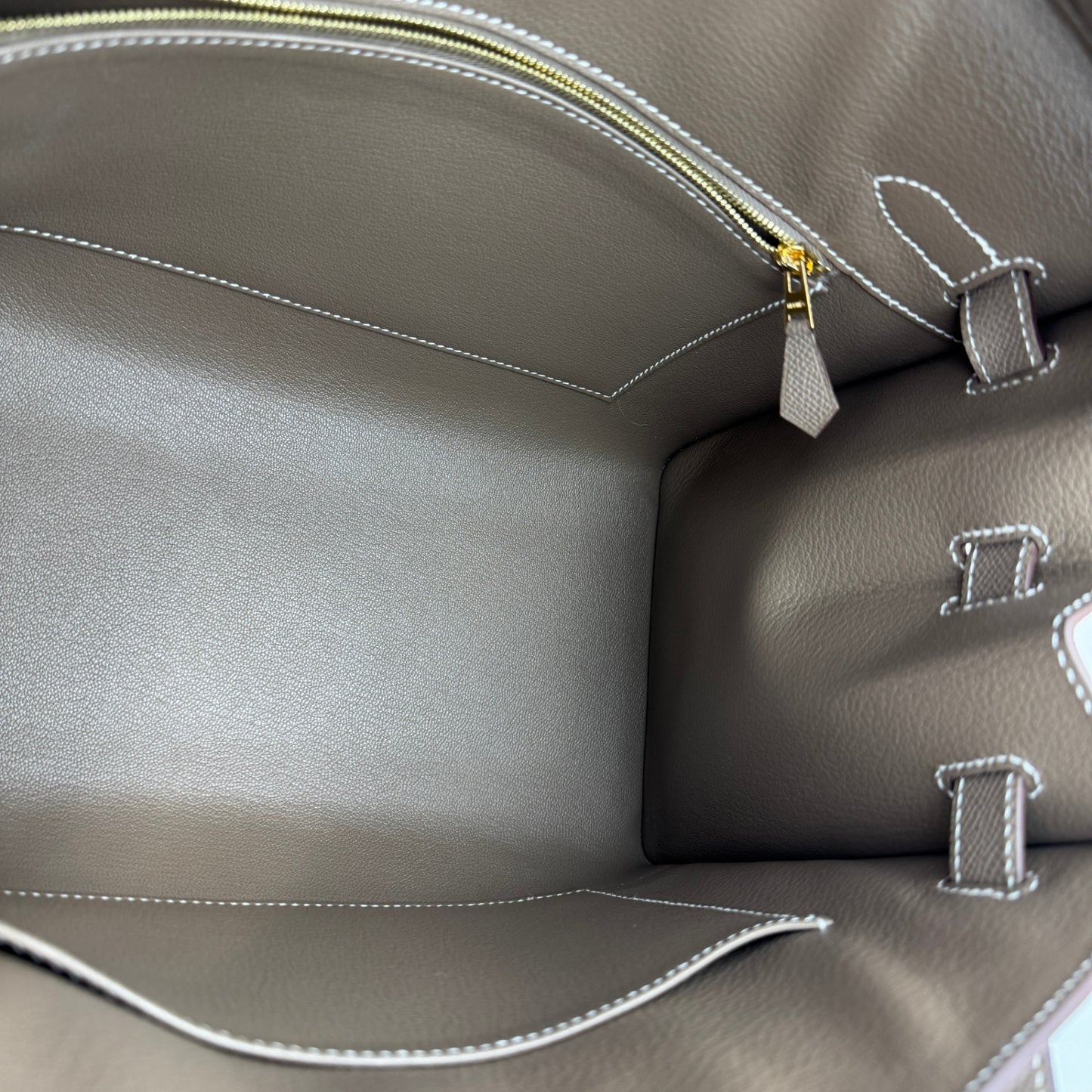 Birkin30 sellier バーキン30セリエ Stamp-W W刻印 Epsom エプソン Etoupe エトープ GHW ゴールド金具