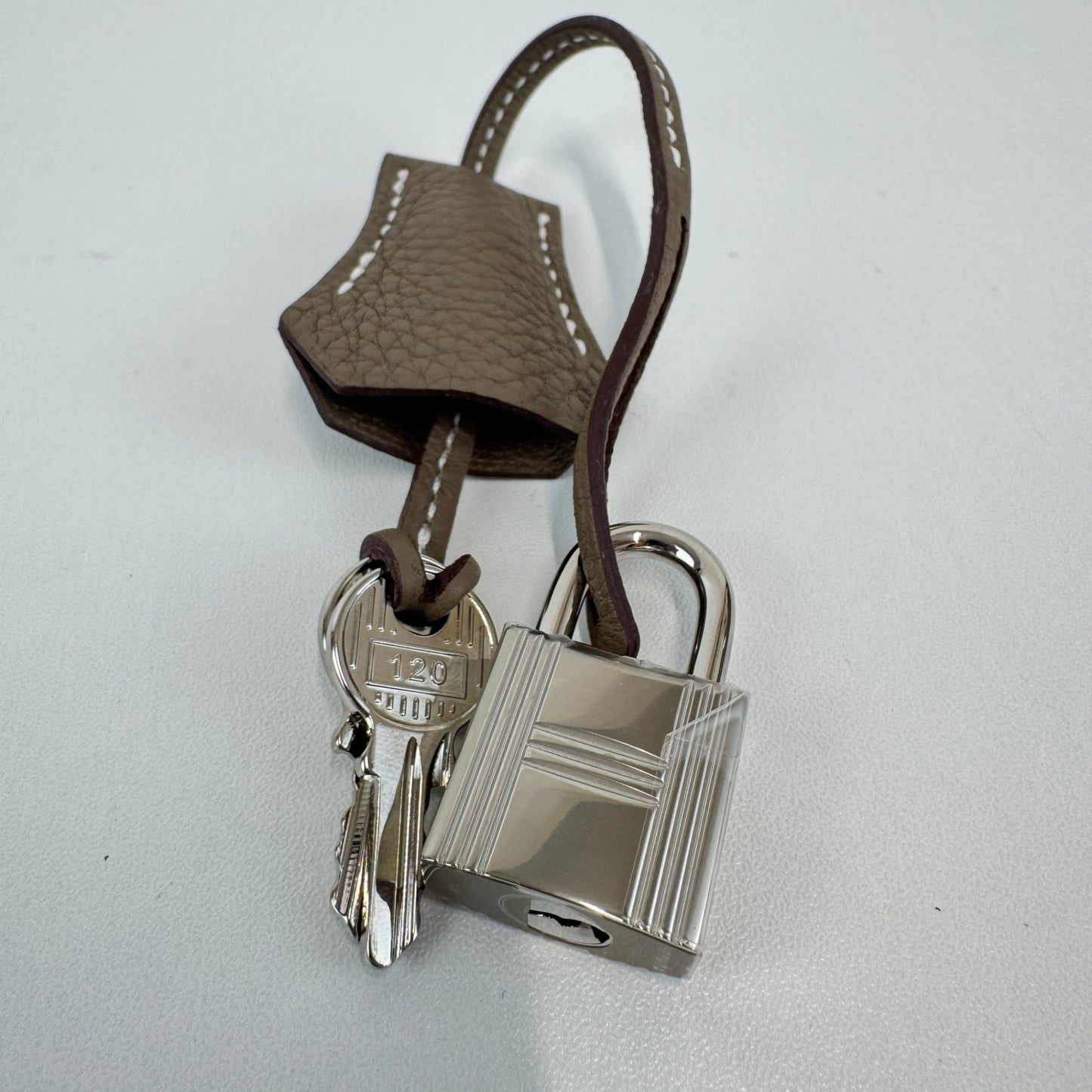 Kelly25 ケリー25 Etoupe エトープ Togo トゴ PHW シルバー金具 Stamp-K K刻印