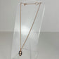 Hermès エルメス Mini Maillon pendant ミニ マイヨン ペンダント メタル Black / Rosegold ：ブラック / ローズゴールド