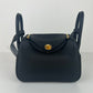 Lindy mini ミニリンディ Black ブラック GHW ゴールド金具 W刻印