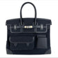 Birkin35 cargo バーキン35カーゴ　Black ブラック  PHW シルバー金具　Toile goelan/Swift　Stamp-W W刻印