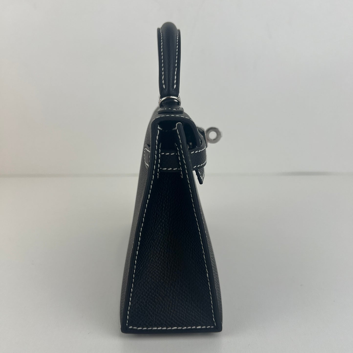 Mini kelly HSS ミニケリーHSS Black ブラック PHW シルバー金具 Stamp-K  K刻印