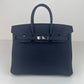 Birkin25 バーキン25 Blue nuit ブルーニュイ PHW SV金具 Y刻 Togo トゴ