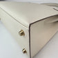 Kelly25 Sellier ケリー25 セリエ Craie クレ GHW ゴールド金具 Stamp-W W刻印 Epsom エプソン