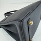 Birkin25 バーキン25 Black 黒 PMBHW シャンパンゴールド金具 Stamp-K K刻印
