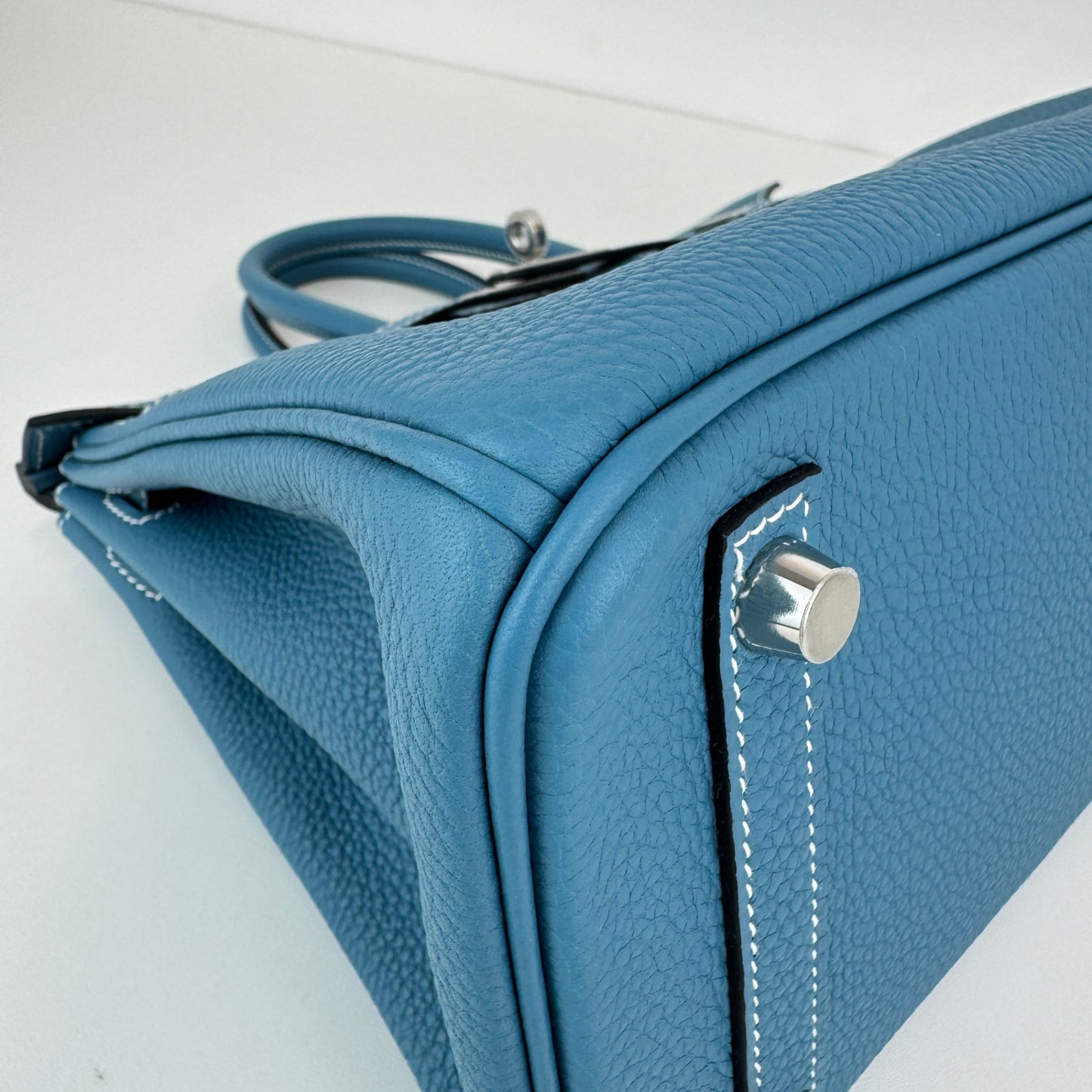 Birkin25 バーキン25 New blue jean ニューブルージーン SV金具 Stamp-W W刻印 Togo トゴ