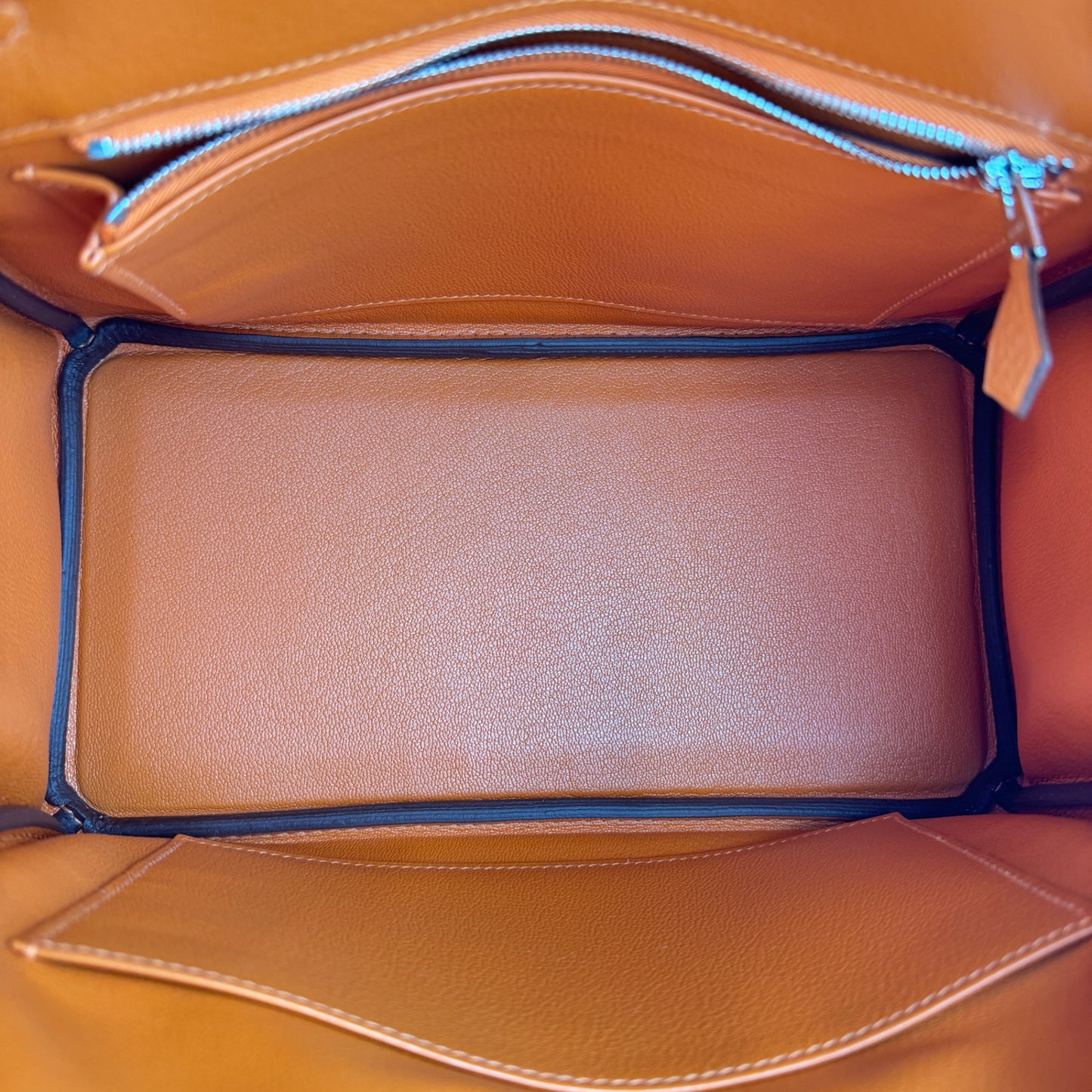 Birkin25 バーキン25 Orange オレンジ PHW シルバー金具 Togo トゴ Stamp-K K刻印