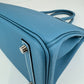 Birkin30 バーキン30 New blue jean ニューブルージン PHW シルバー金具 Stamp-W W刻印 Togo トゴ